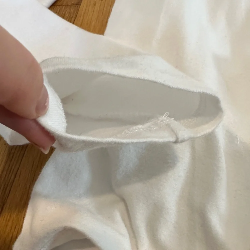*last chance* nuuds | Women’s White Long Sleeve Bodysuit - Picture 16 of 16
